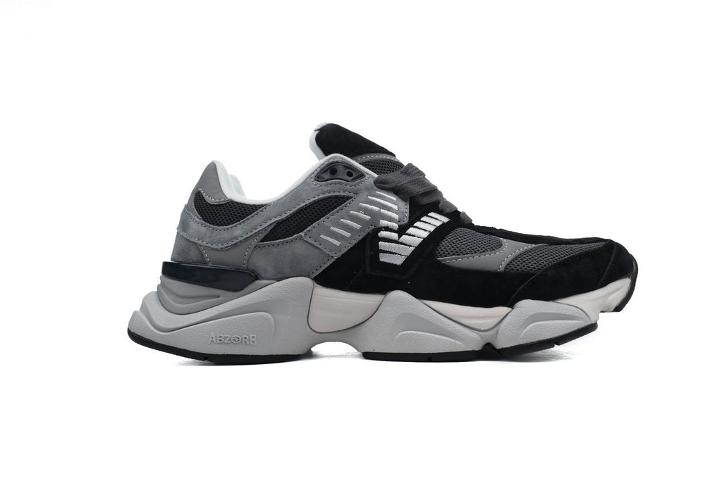 New Balance 9060 Women's & Men's Black Grey Chunky Retro Sneakers