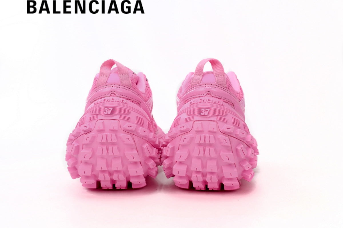 Balenciaga Defender men's shoes  women sneakers in Pink