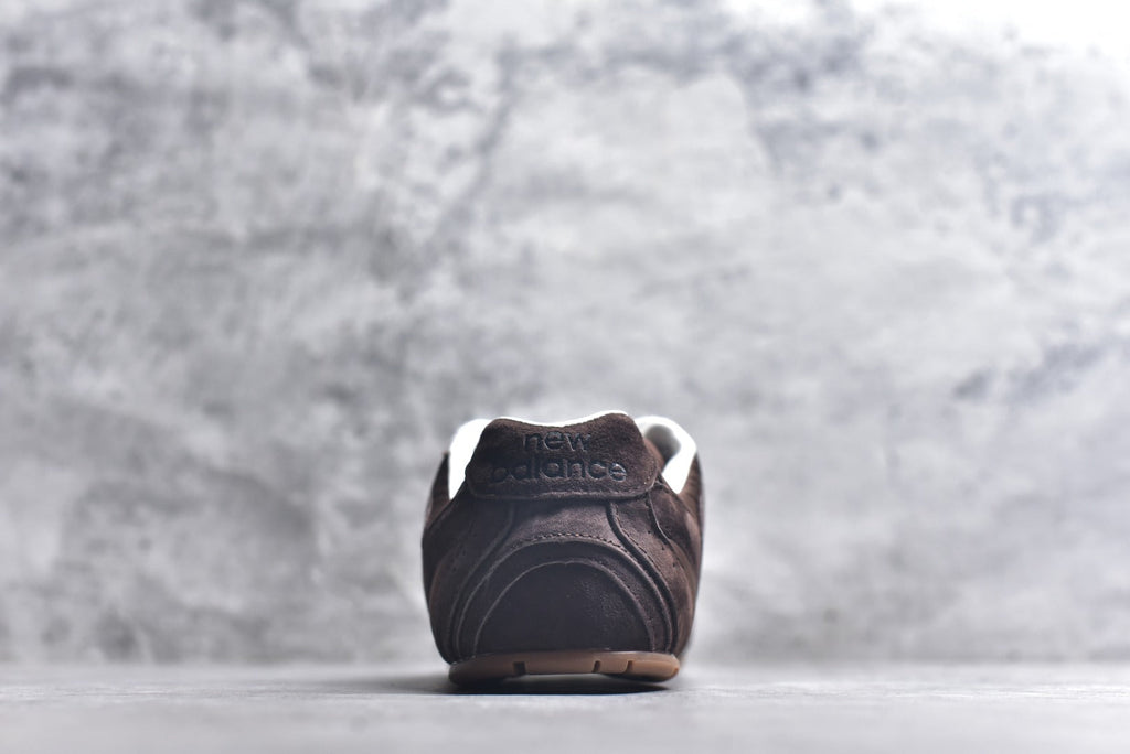 New Balance Women's & Men's Dark Brown Low-Profile Retro Sneakers