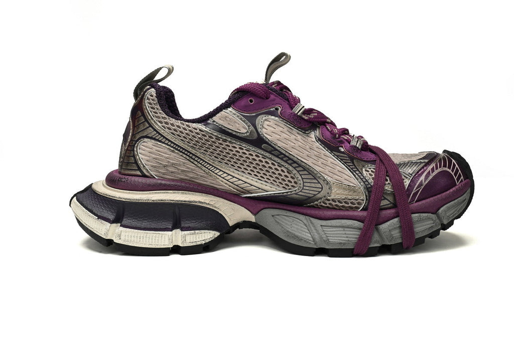 Balenciaga 3XL men's shoes Track Sneaker – Low-Top Chunky Sole  balenciaga runners Purple