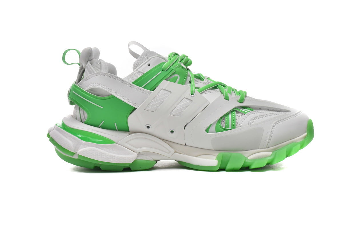 Balenciaga men's shoes Track Sneaker  balenciaga runners White-green