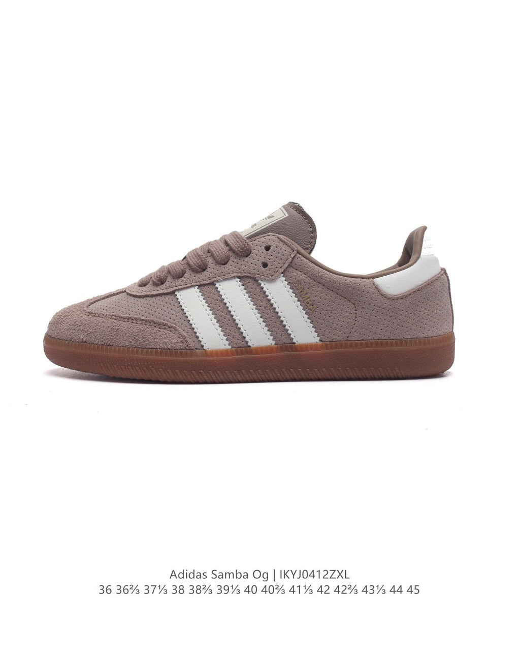 adidas samba  women's shoes  men's samba sneakers adidas samba OG 'Chalky Brown / Gum'