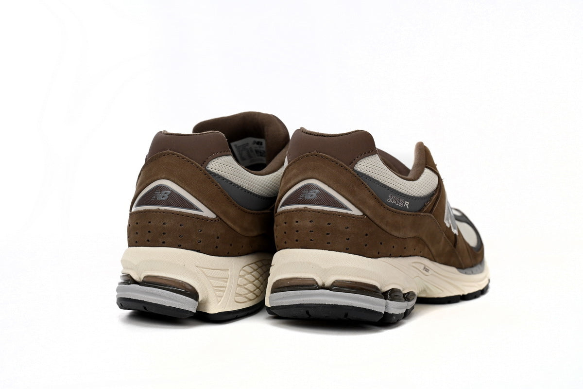 New Balance 2002R Women's & Men's Brown & Cream Retro Lifestyle Sneakers