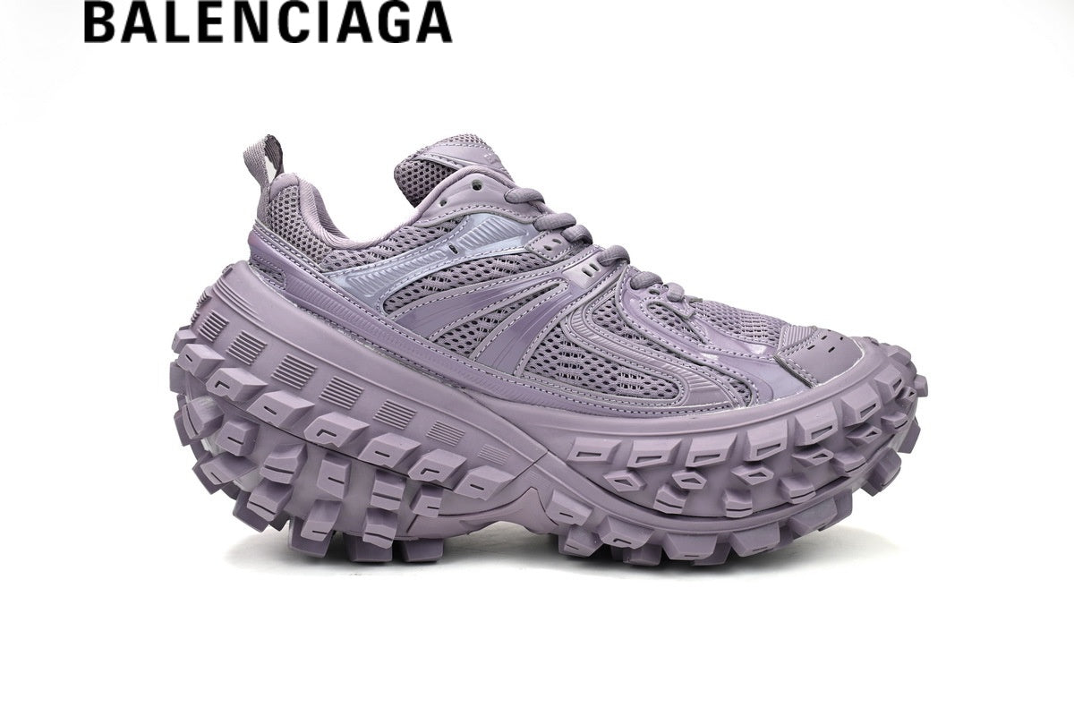 Balenciaga Defender men's shoes  women sneakers Lavender