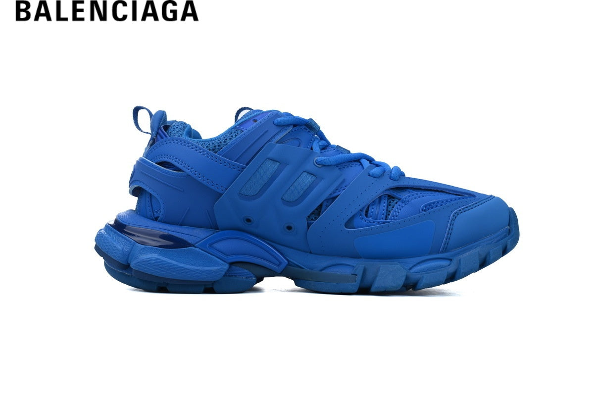 Balenciaga Track men's shoes  women sneakers - Bright Blue