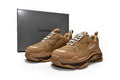 Balenciaga men's shoes Track  Triple S Clear Sole Sneakers  balenciaga runners brown