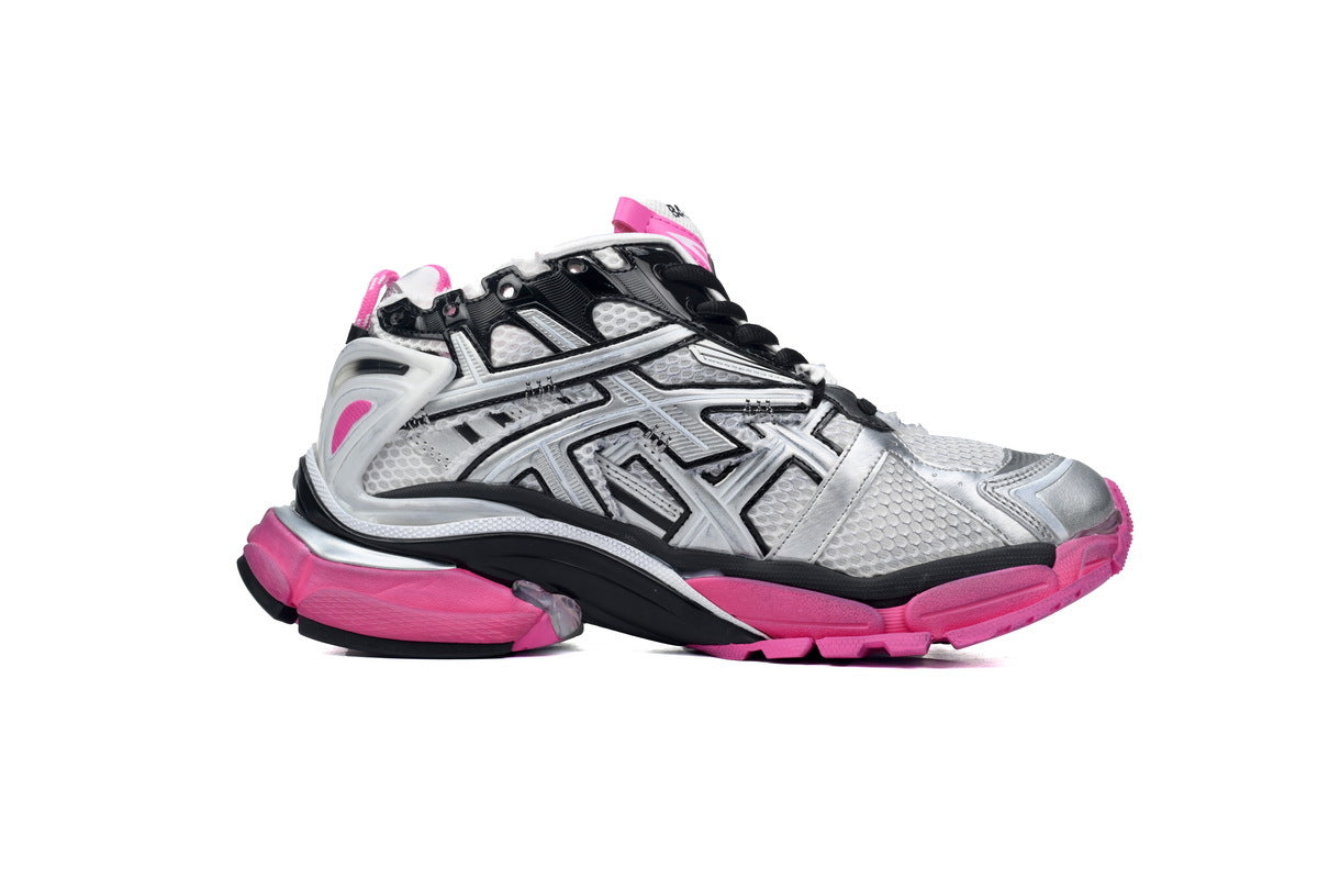 Balenciaga men's shoes Track Runner Sneaker – Distressed Low-Top  balenciaga runners Greyish-red