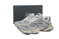 New Balance 9060 Women's & Men's Grey Cream Chunky Retro Sneakers