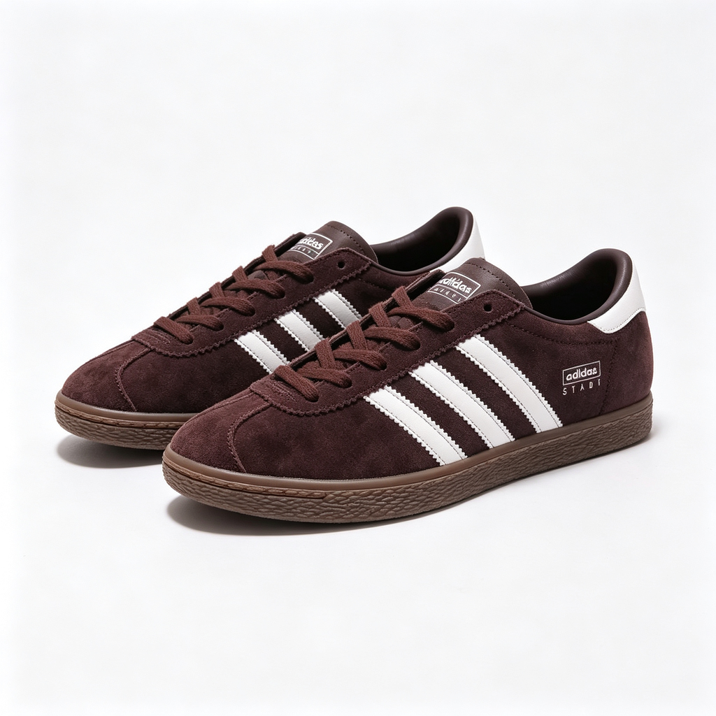 adidas samba  women's shoes  men's samba sneakers adidas samba Brown / Cloud White'