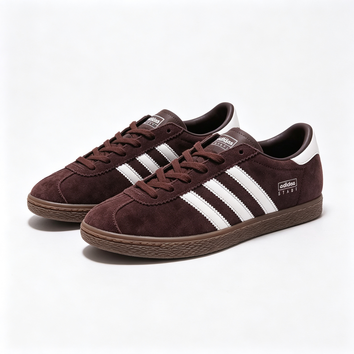 adidas samba  women's shoes  men's samba sneakers adidas samba Brown / Cloud White'