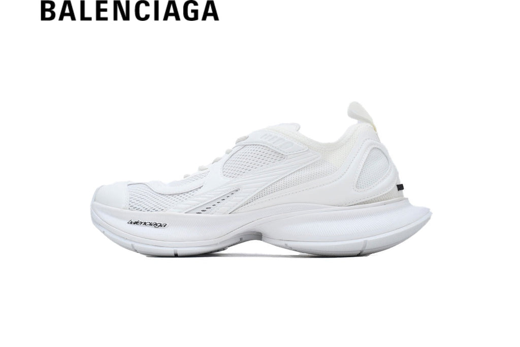 Balenciaga Circuit men's shoes  women sneakers White
