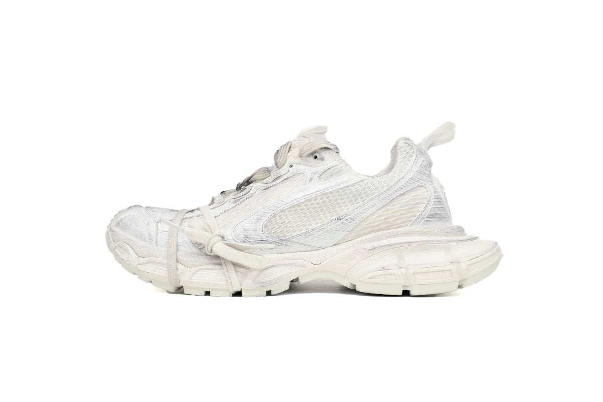 Balenciaga 3XL men's shoes Track Sneaker – Low-Top Chunky Sole balenciaga runners  White