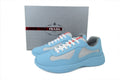 Prada America's Cup Sneakers slip ons womens  prada designer mens shoes Blue-gray