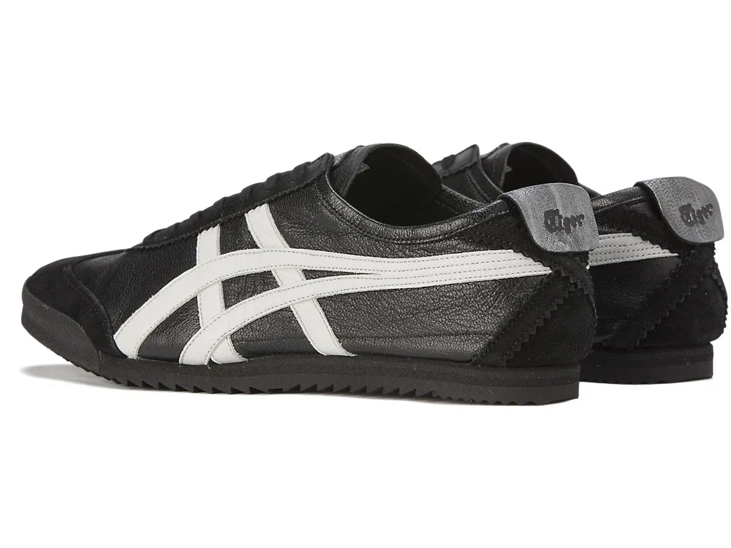 Onitsuka Tiger Mexico 66 Unisex Sneaker Black White Leather  running shoes women asics mens shoes