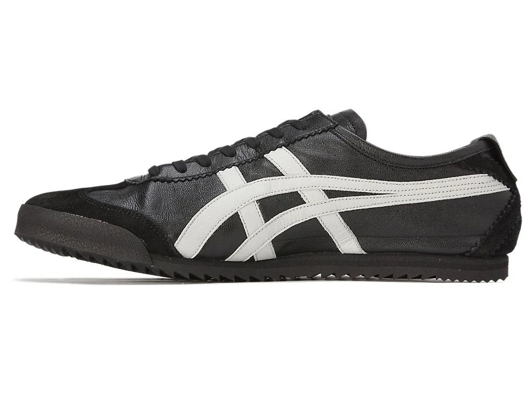 Onitsuka Tiger Mexico 66 Unisex Sneaker Black White Leather  running shoes women asics mens shoes