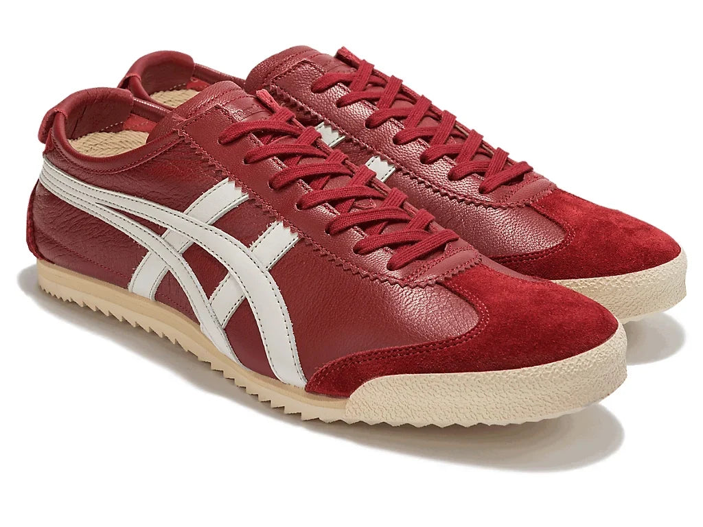 Onitsuka Tiger Mexico 66 Unisex Sneaker Red White  running shoes women asics mens shoes