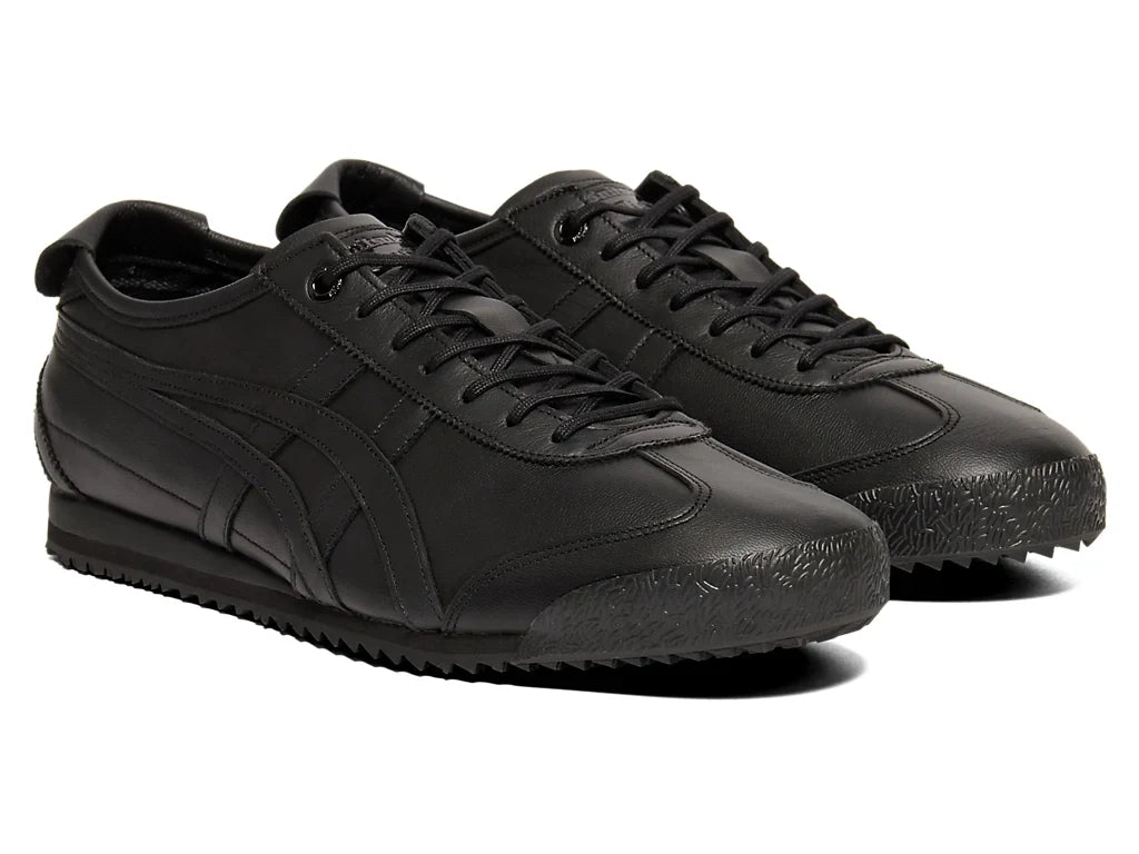 Onitsuka Tiger Mexico 66 Unisex Sneaker Triple Black  running shoes women asics mens shoes