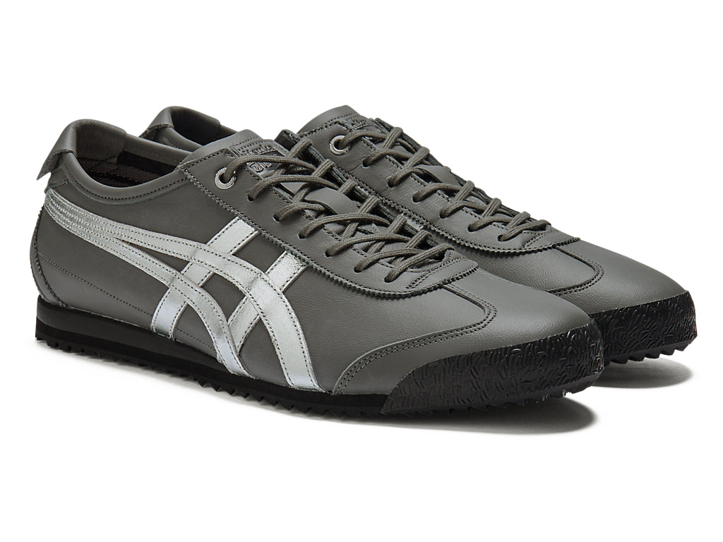 Onitsuka Tiger Mexico 66 Unisex Sneaker Grey Silver  running shoes women asics mens shoes