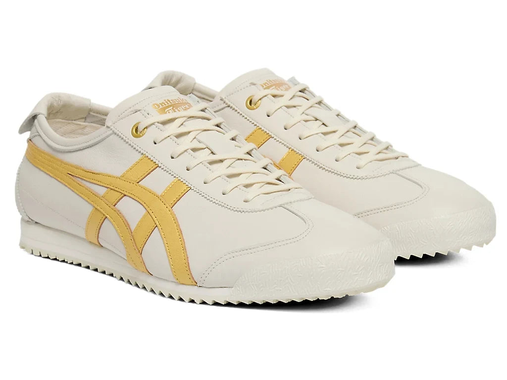 Onitsuka Tiger Mexico 66 Unisex Sneaker Off-White Gold  running shoes women asics mens shoes