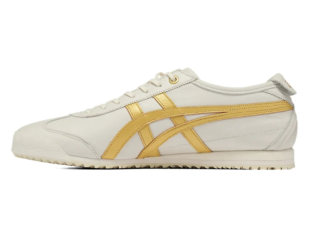 Onitsuka Tiger Mexico 66 Unisex Sneaker Off-White Gold  running shoes women asics mens shoes