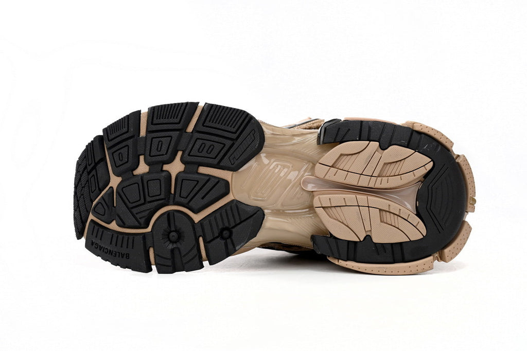 Balenciaga  men's shoes Track Runner Sneaker – Distressed Low-Top balenciaga runners brown