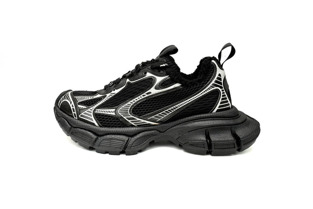 Balenciaga 3XL men's shoes Track Sneaker – Low-Top Chunky Sole balenciaga runners black