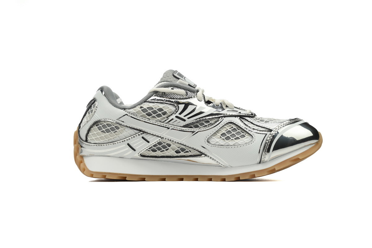 Bottega Veneta dolce manolo blahnik  shoes Orbit Sneakers silver