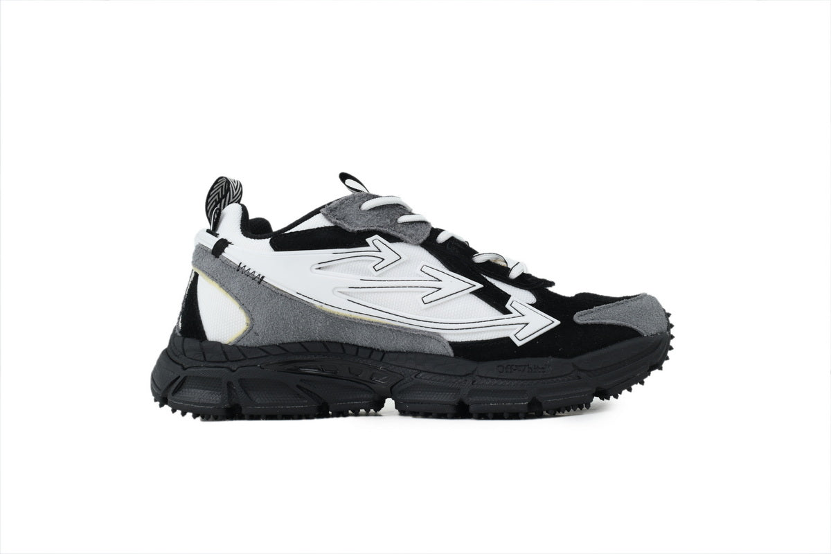 Off-White Be Right Back Women's Men's Black, White & Gray Chunky Sneakers