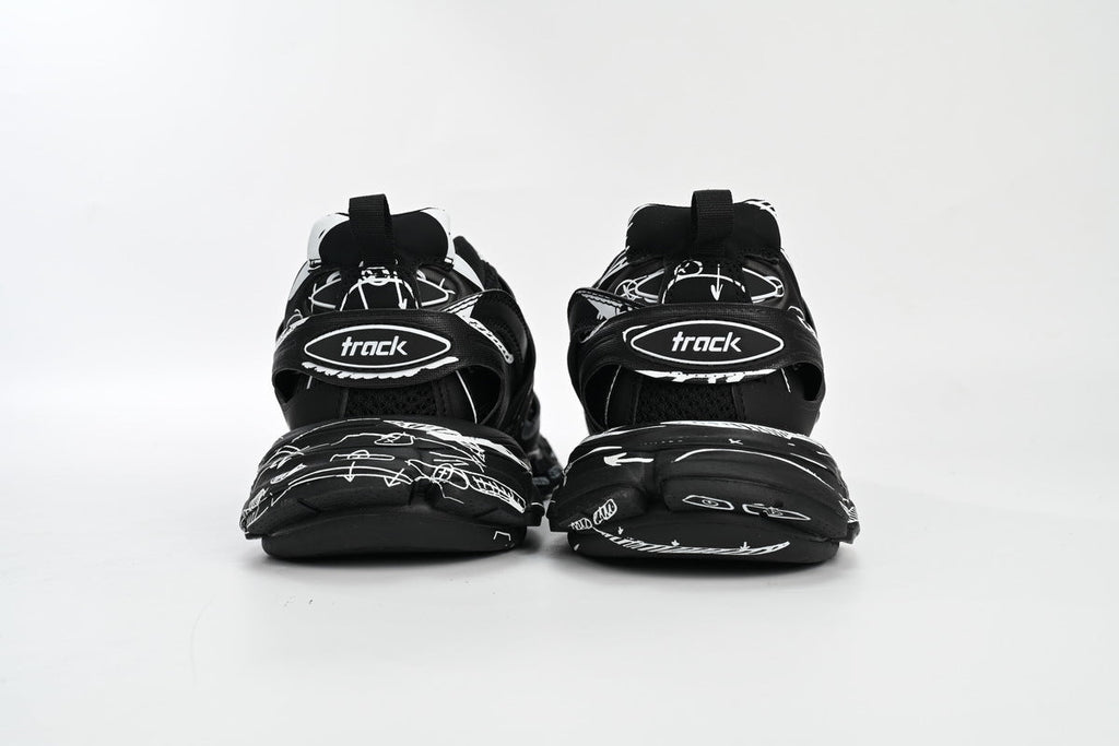Balenciaga men's shoes Track Sneaker  balenciaga runners black
