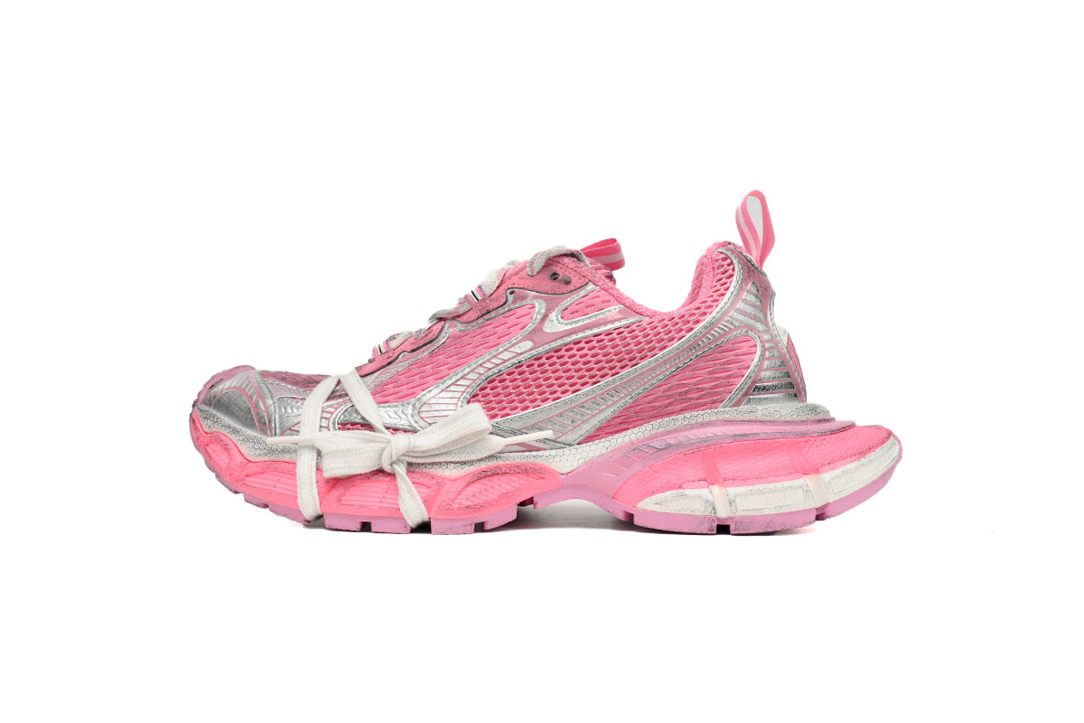 Balenciaga 3XL men's shoes Track Sneaker – Low-Top Chunky Sole balenciaga runners pink