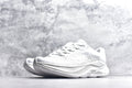 HOKA Rincon 4 Women's Men's Shoes | White & Light Gray Mesh Running Sneakers