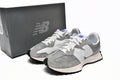 New Balance 327 Women's & Men's Retro Sneakers - Grey & White N Logo