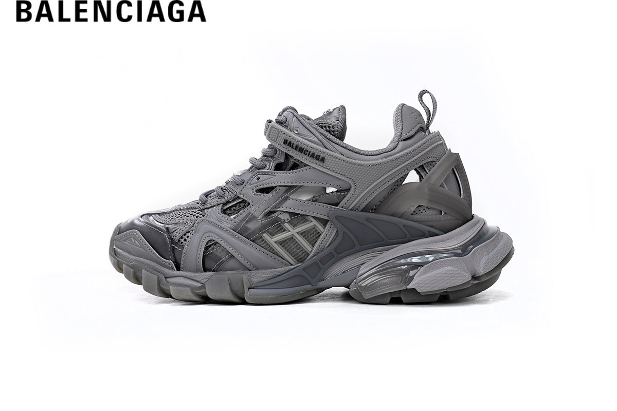Balenciaga Track men's shoes  women sneakers - Grey