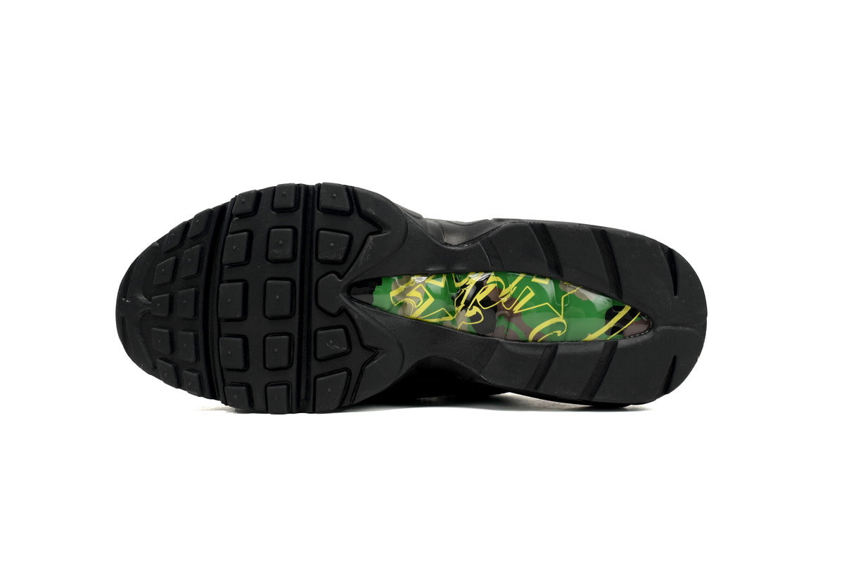 Nike Air Max 95 Women's & Men's Sneakers - Olive Green / Black / Yellow