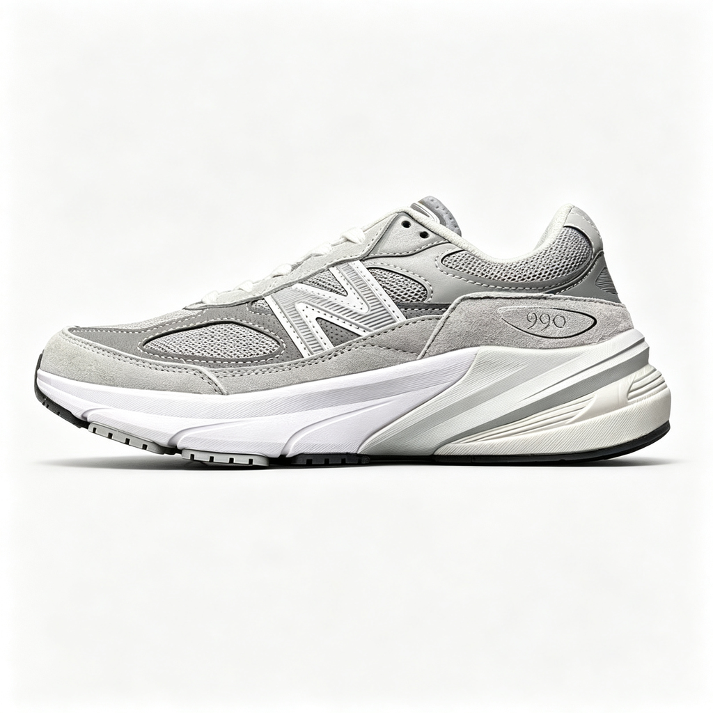 New Balance 990v6 Made in USA Grey Women's & Men's Lifestyle Sneakers