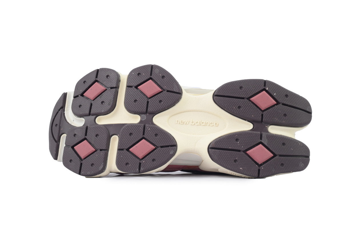 New Balance 9060 Women's & Men's Pink & Brown Chunky Retro Sneakers