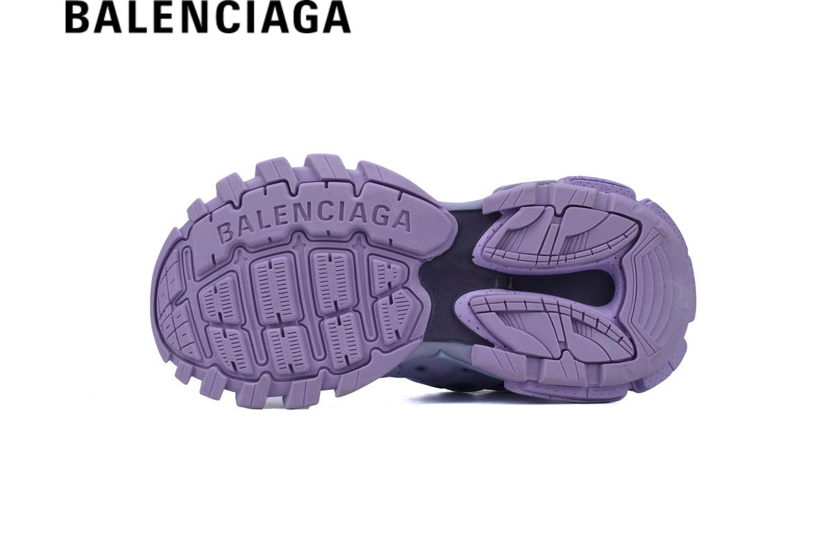 Balenciaga Track men's shoes  women sneakers in Purple