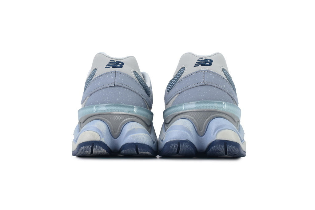 New Balance 9060 Women's & Men's Light Blue Grey Chunky Retro Sneakers