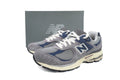 New Balance 2002R Women's & Men's Grey & Navy Textured Retro Sneakers