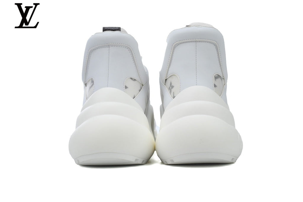Louis Vuitton LV shoes for man  women Archlight Sneaker – White Monogram