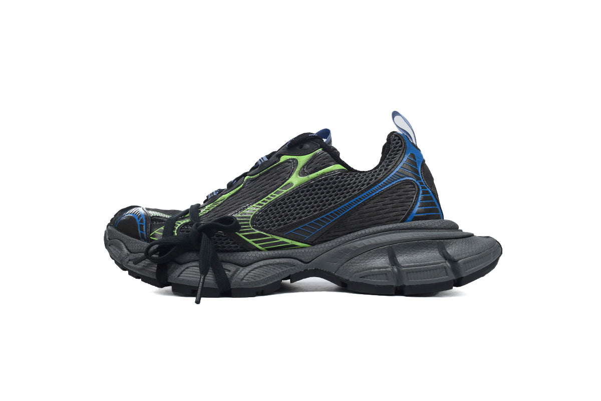 Balenciaga 3XL  men's shoes Track Sneaker – Low-Top Chunky Sole balenciaga runners black