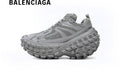 Balenciaga Defender men's shoes  women sneakers Grey