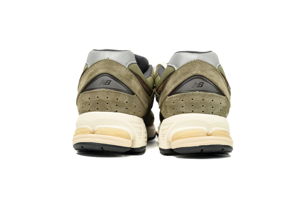 New Balance 2002R Women's & Men's Olive & Cream Retro Lifestyle Sneakers