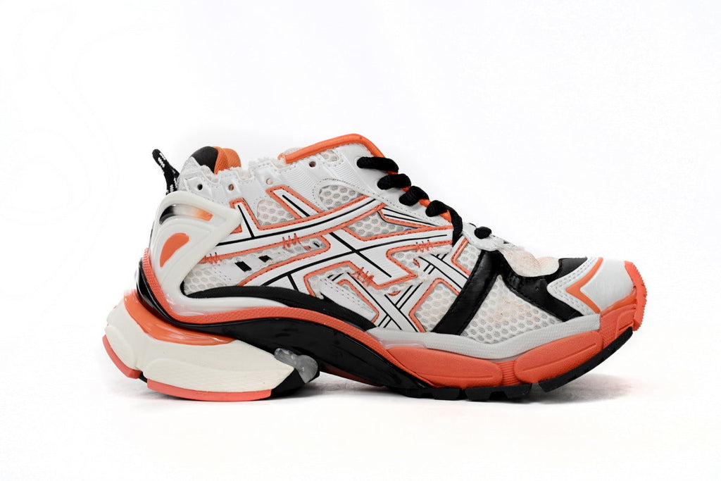 Balenciaga men's shoes Track Runner Sneaker – Distressed Low-Top  balenciaga runners Orange