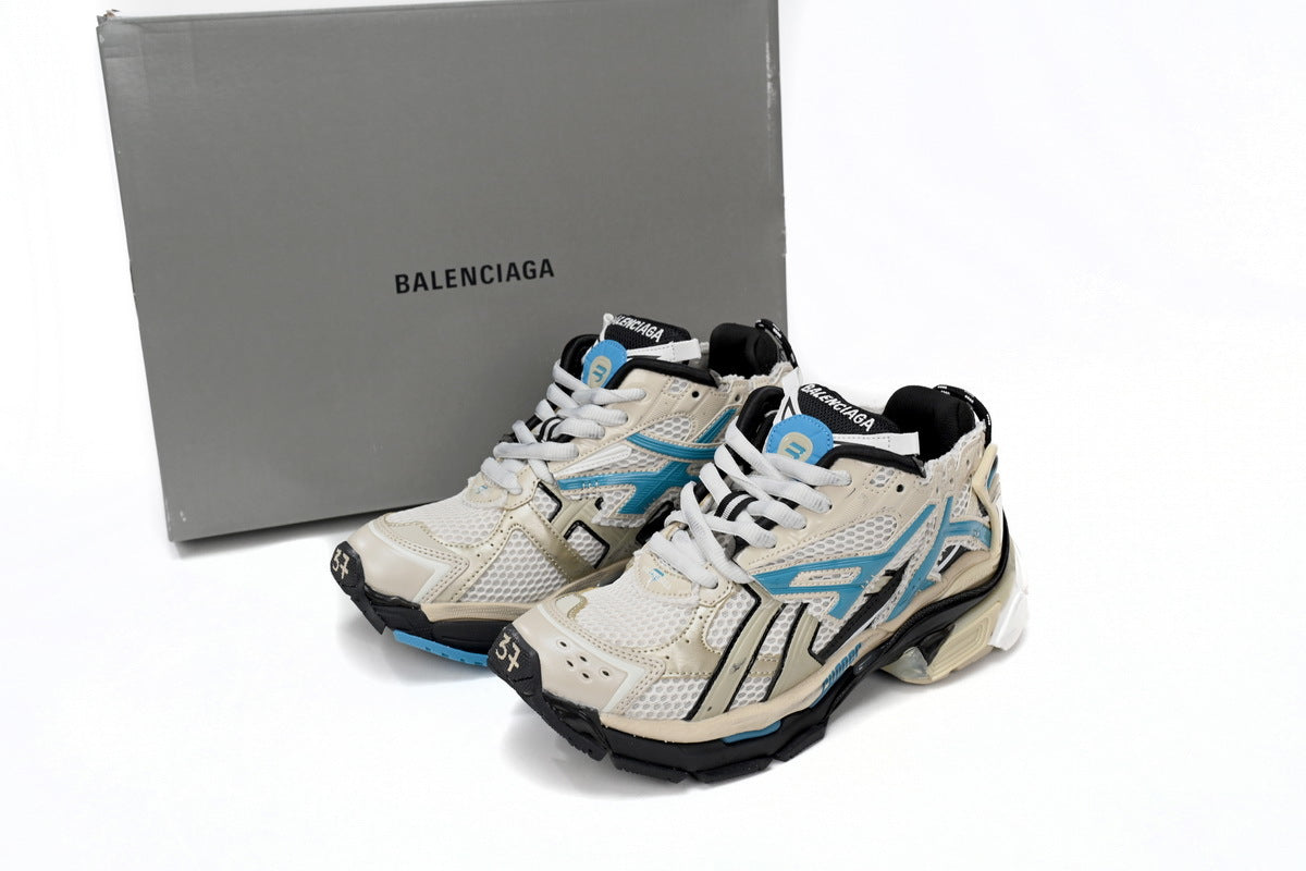 Balenciaga men's shoes Track Runner Sneaker – Distressed Low-Top  balenciaga runners
