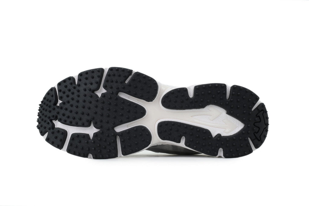 Off-White Be Right Back Women's Men's White & Gray Graphic Chunky Sneakers
