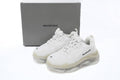 Balenciaga men's shoes Track  Triple S Clear Sole Sneakers   balenciaga runners White