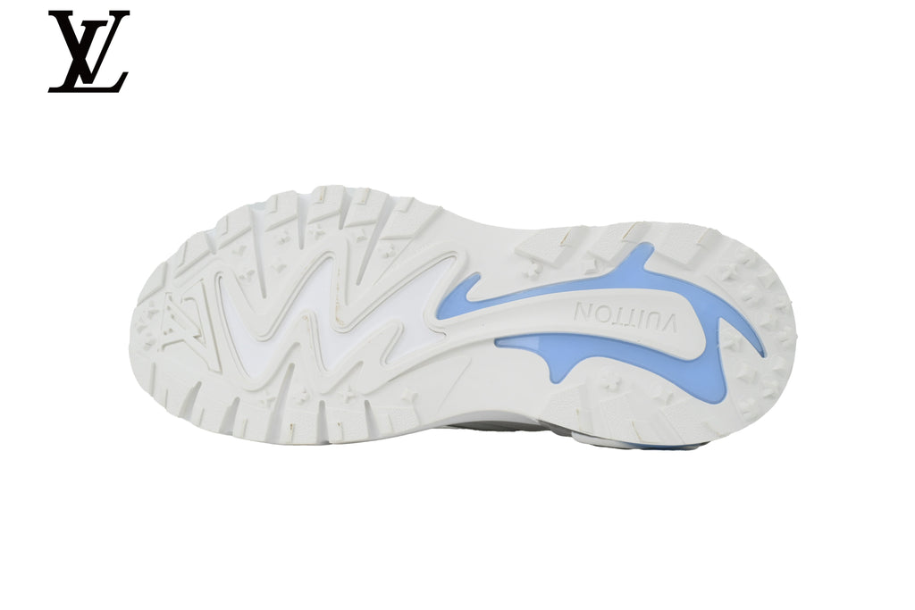 Louis Vuitton shoes for man  women Run Away Sneaker – White Knit