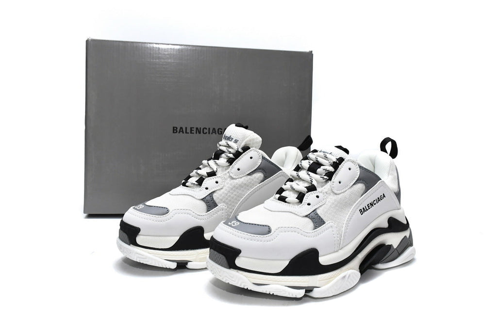 Balenciaga  men's shoes Track Triple S Sneakers balenciaga runners  White