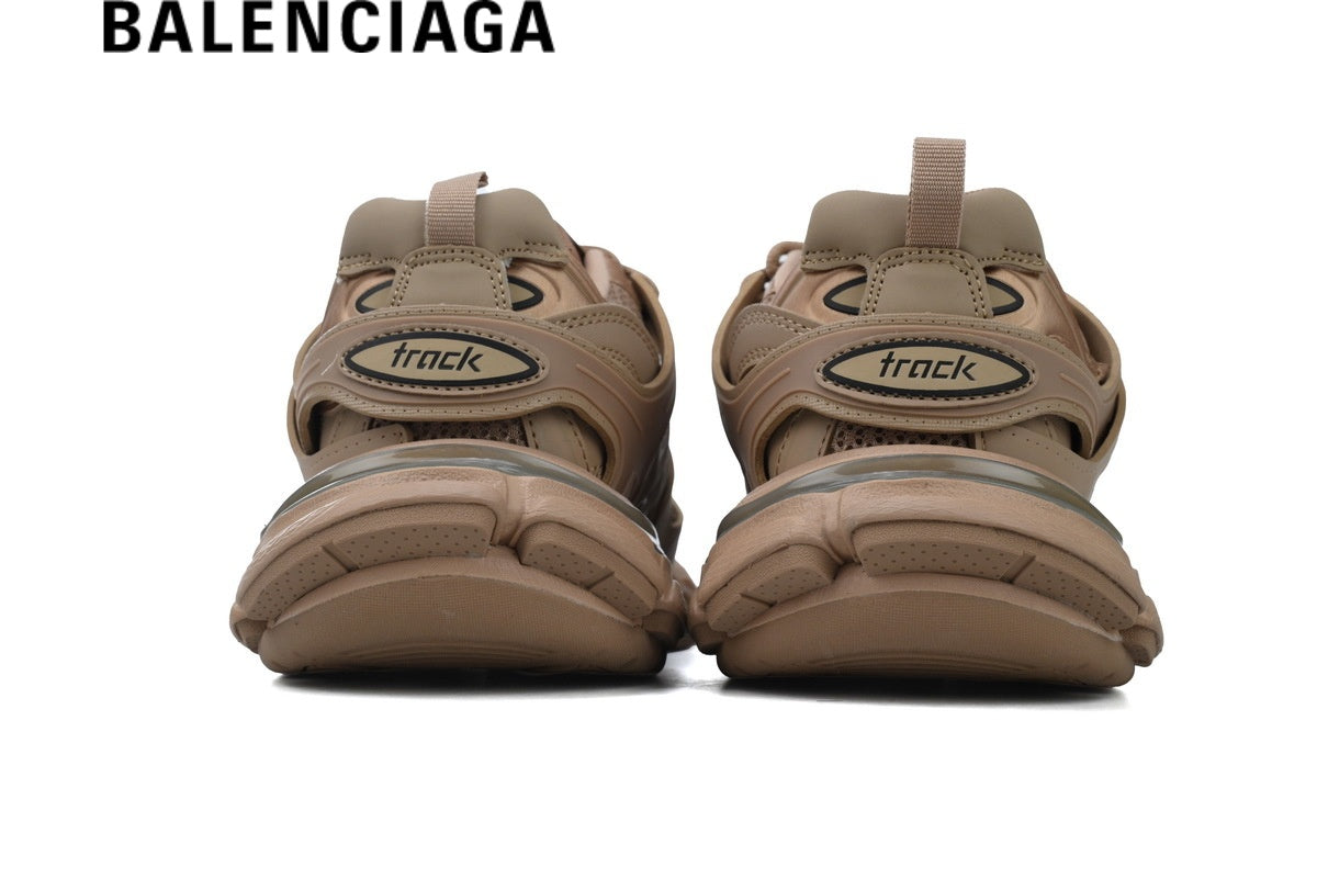 Balenciaga Track men's shoes  women sneakers in Beige